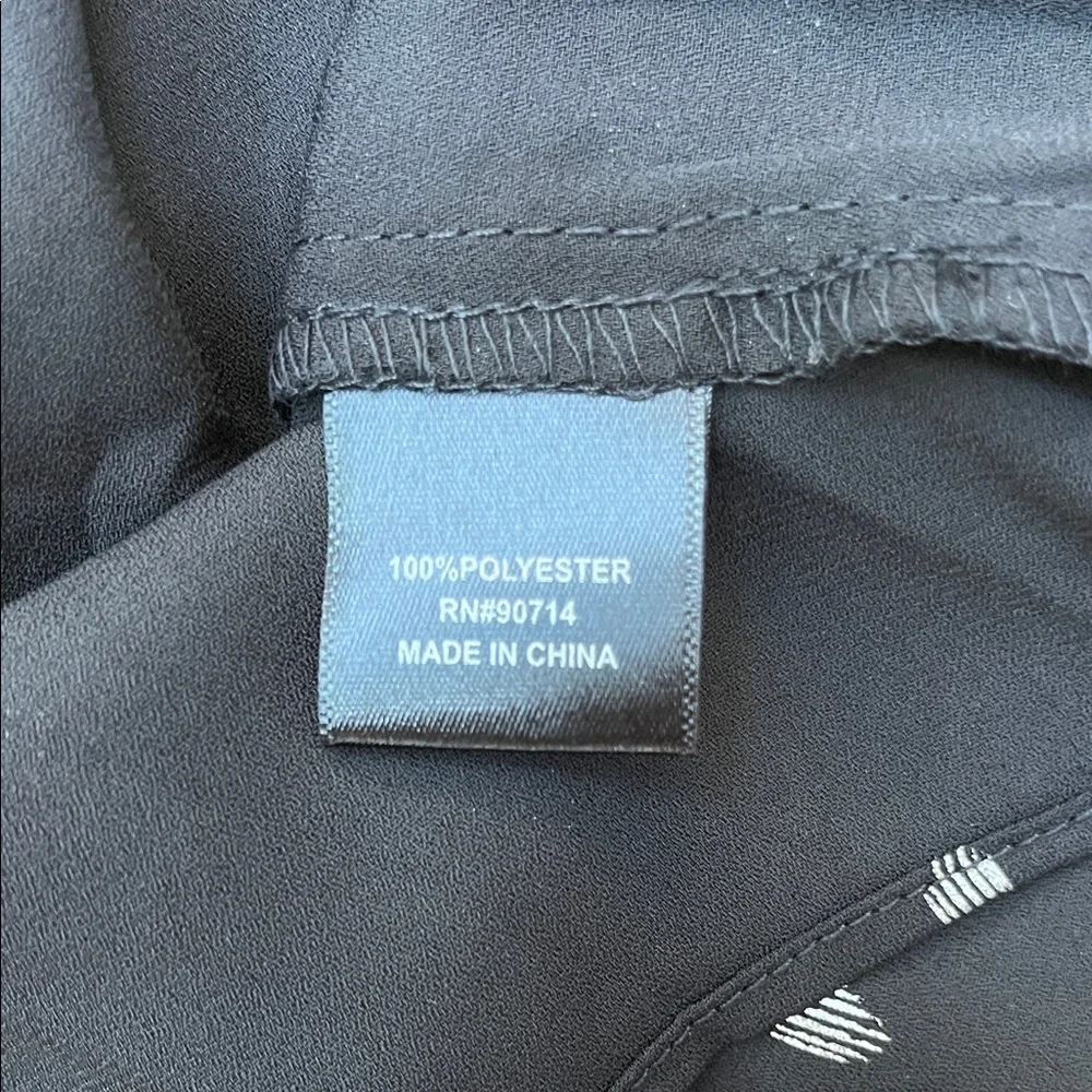 28th and Park Women’s Black and Silver Blouse - Picture 6 of 6